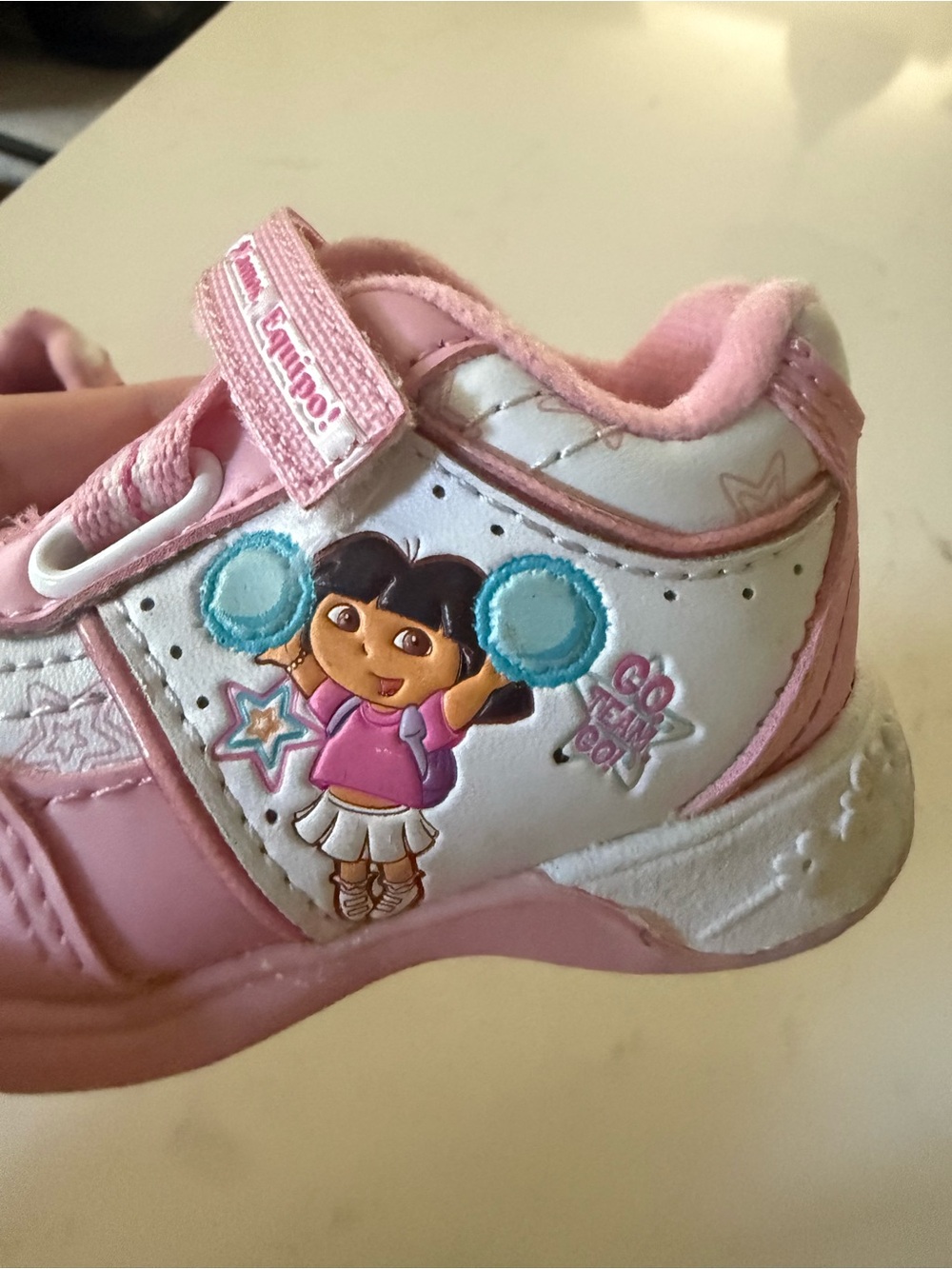Dora The Explorer Pink Kids Sneakers